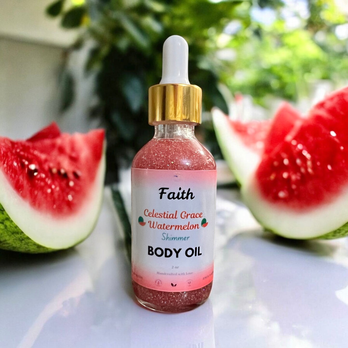 Celestial Grace Watermelon Shimmer Body Oil